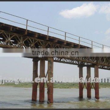 vehicle steel frame bridge