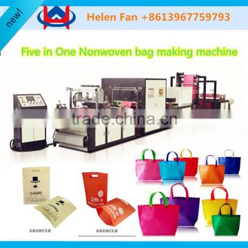 HUABO MACHINERY/Non woven T-shirt Bag Making Machine Price In India