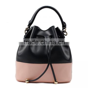 Customized Newest Fashion Lady Bucket Bags, PU Leather Bags