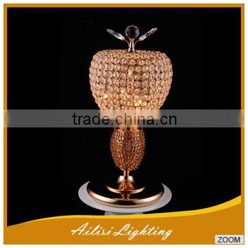 Vintage Beautiful Design Hot Selling Crystal Table Lamp With 4 Lights