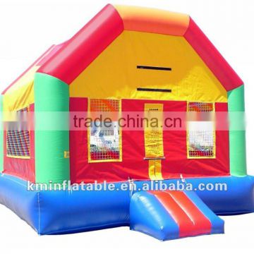 rainbow funhouse inflatable bouncer