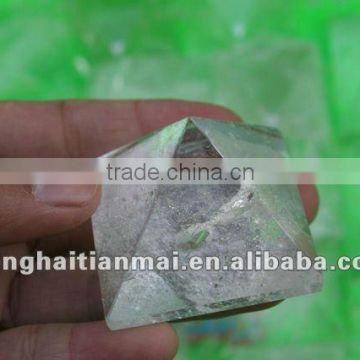 Natural Clear QUARTZ Crystal HEALING Pyramid For Decoration, Gift