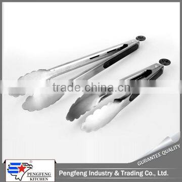 China Supplier high quality baking tongs food tongs service tongs