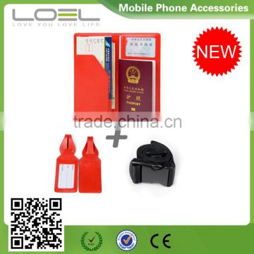 Fashion Leather Credit Card Holder Ideal Promotion Item Passport Holder