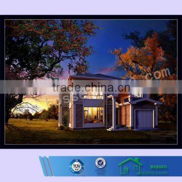 light gauge prefab steel structure house