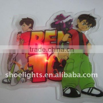 pvc led patches for clothing children YX-8711