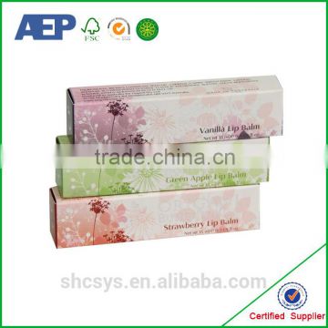 High quality Costom foldable printing paper cosmetic box