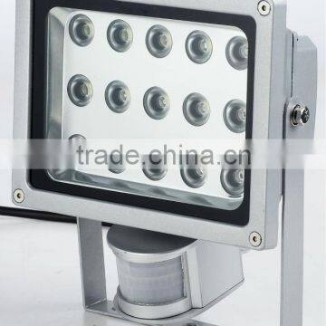 180 degree PIR integrated 20W LED floodlight