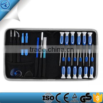 Precision Electronics Repair Tool Kit for Smart Phones, Laptops and Electronics, 23-Piece