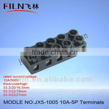 stainless steel terminal block JX5-1005 10A-5P