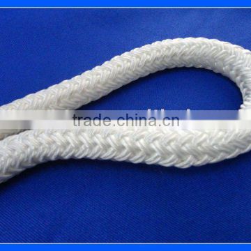 White Nylon Double Braided Rope