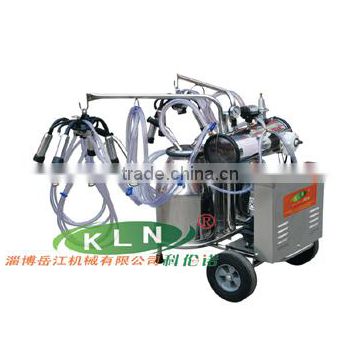 9J-II rotary vane vacuum pump milking trolley for cow