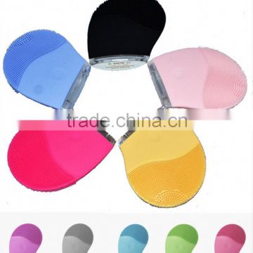 2017 hot new products sonic silicone facial brush