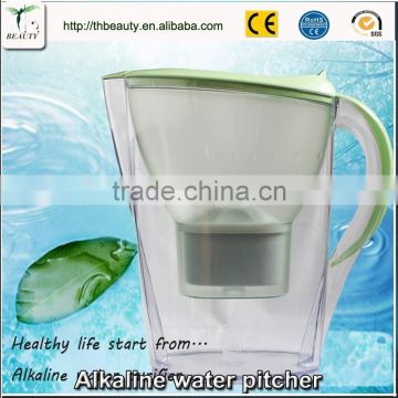 2017 Water Pitcher/Alkaline water pitcher/Water filter Pither/Water jug/Alkaine water jug