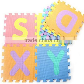 14081323 kids rubber puzzle mats/eva foam/printing foam puzzle mat