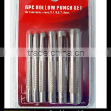 Yute 6PCS polishing belt hole punch & leather hole punch