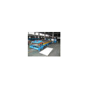 7.5Kw Glazed Tile Roll Forming Machine Roof Panel Forming Line For Prefabricated Houses