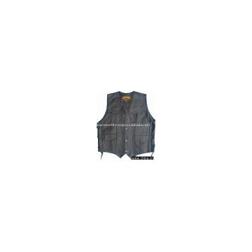 DL-1583 Leather Vests