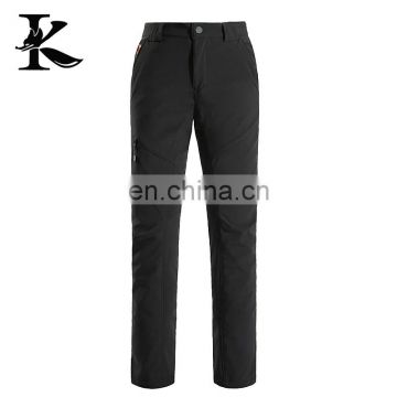 High Quality outdoor sports winter softshell pants for men