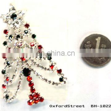 Fashion charm christmas alloy metal brooch pin