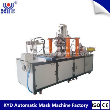 KYD New brand high quality hot sale disposable fully automated Folding Mask Head-strap Ear-loop Welding Machine With Ult