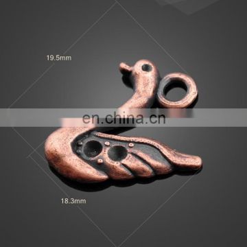 wholesale animal bird swan shape pendant alloy pendant jewelry accessories