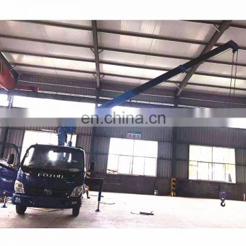 Foton Chassis 4 Meter Truck Mounted Crane for sale