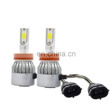 LED Headlight Bulbs H8 H9 H11 1060W 6000K 6500K Low Beam Fog Bulb HID White For Audi BMW Ford