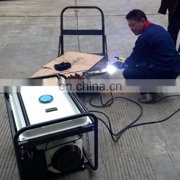 BS6500WGKM Black BISON China Taizhou Electric Gasoline Welding Generator Set Dual-use Welder Machine