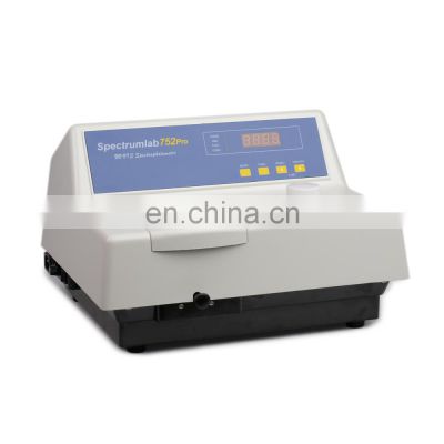 Portable spectrometer for lab 752pro UV vis spectrophotometer