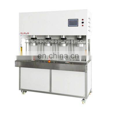 Multiple stations high performance air leakage testing machine for metal gas hose,hose tester