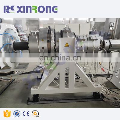 250mm high quality Polyethylene pipe extrusion line pvc water waste pipe making machine