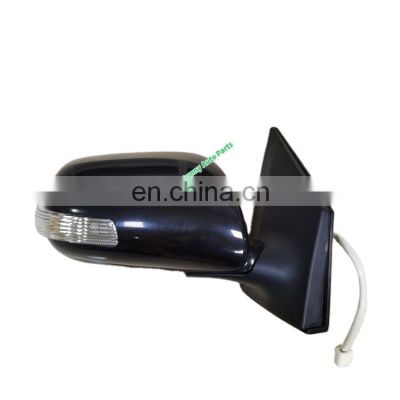 High Quality 2007 Corolla 9 Wire Foldable Heated Indicator Car Side Mirror for Toyota Corolla Altis Axio 2008 2009 2010
