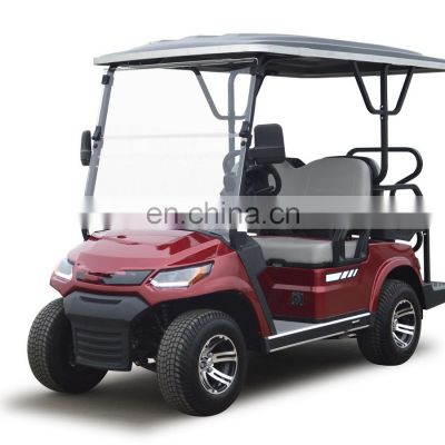 4seaters  6 seaters 2022 New design Lead battery lithium battery electric golf cart made in China