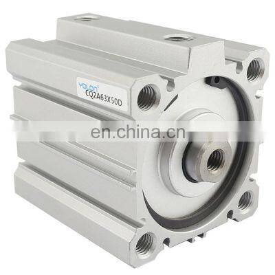 CQ2B compact guid rod cylinder,thin type Compact smc rodless cylinder