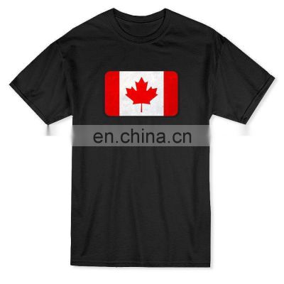 Flag Print Custom T-Shirt For Men,100% Cotton o-neck T Shirts With Printing Logo