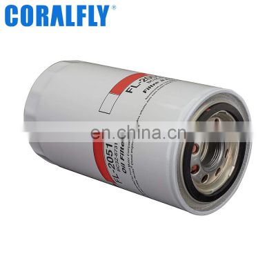 CORALFLY Truck Oil Filters FL-2051S FL2051 FL2051S Truck Filter For FORD F-250 SUPER DUTY