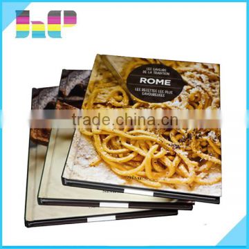 colorful high quality cook book printing wholesale
