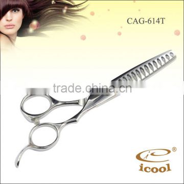 ICOOL CAG-614T hot sale hair salon tools hair thinning scissors