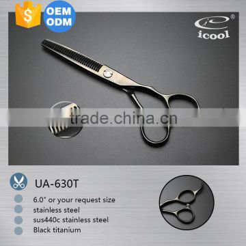 ICOOL UA-630T professional titanium best thinning scissors