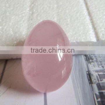 Pink color crystal egg decoration