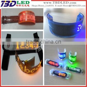 fexible mini led display sign display oem led message sign bottle mini display