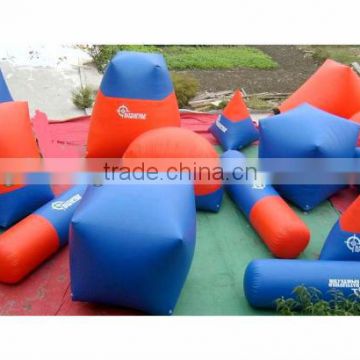 2014 hot sale inflatable paintball field/inflatable millenium paintball bunker/paintball marker(professtional factory)
