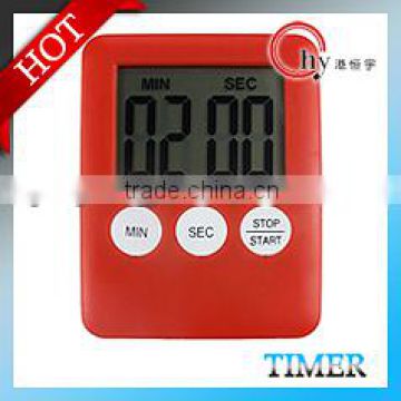 Mini fitness digital magnetic timer, eletronic refrigerator timer