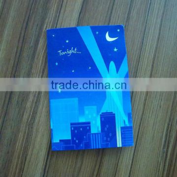 Hot stamping custom delicate happy birthday greeting card with voice recording