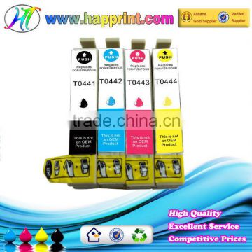 Guaranteed 100% compatible ink cartridge for Epson T0431 T0441 T0442 T0443 T0444