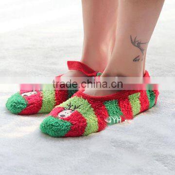wholesale products christmas style thicken and warm men bed socks