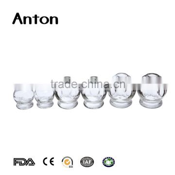 Wholesale glass jar for cupping hot sale clear glass cupping jar