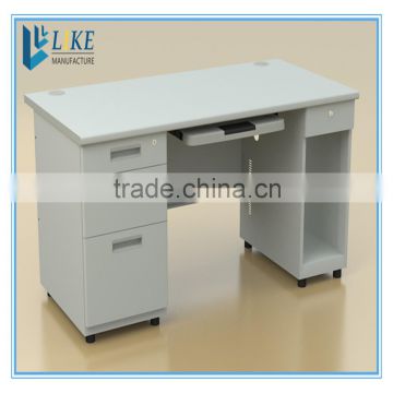 Hot sale PC desk table with drawers Steel desk