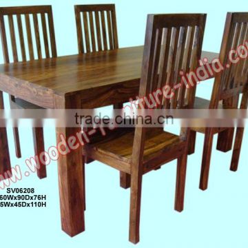 wooden dining table set,home furniture,dining room furniture,chair,sheesham wood furniture